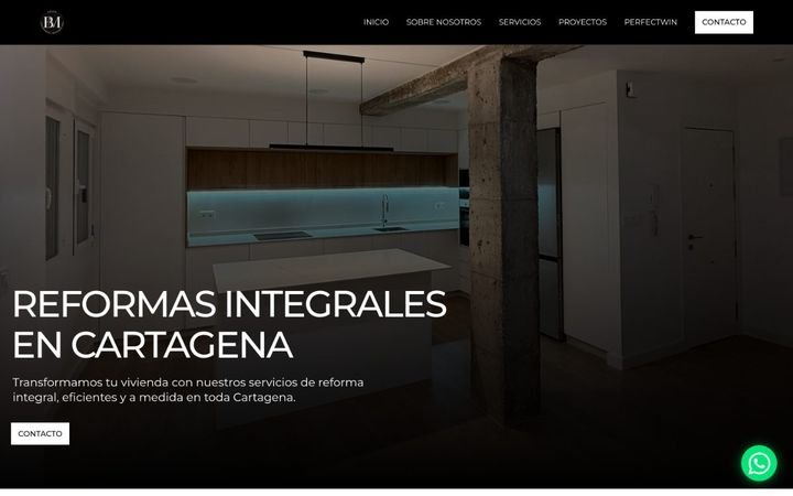 Web de Reformas Grupo BM