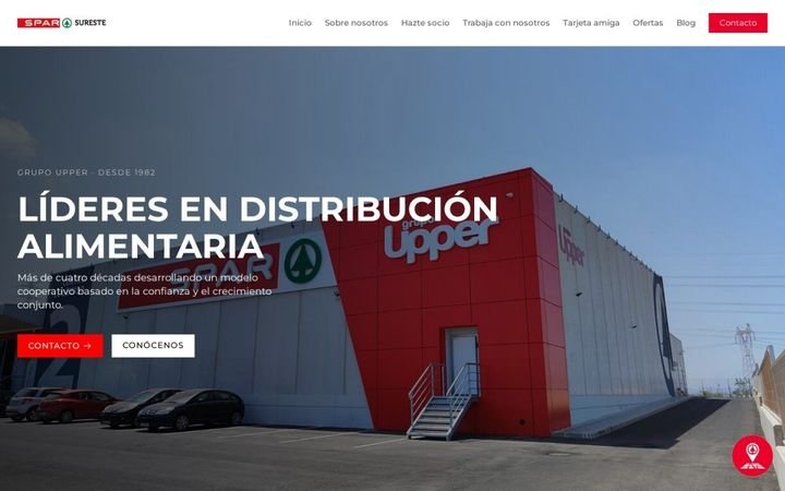 Web de SPAR Sureste