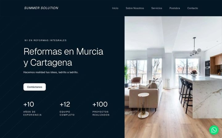 Web de Summer Solution